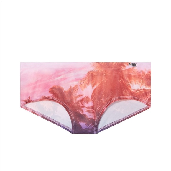 VS PINK Cool & Comfy Lightly Lined Bra & Hipsters - Picture 4 of 8